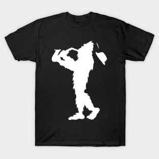 Bigfoot Saxophone Player T-Shirt